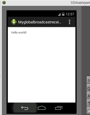 Clicking on Back Button